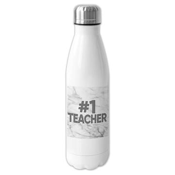 Number One Teacher : Gift Cola Bottle 1 Professor Marble Appreciation