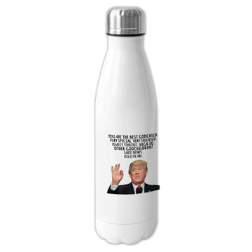 GODCHILD Gift Funny Trump : Cola Bottle Best Birthday Christmas Humor MAGA Family