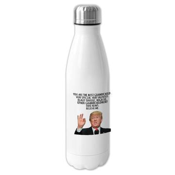 GRANDCHILD Gift Funny Trump : Cola Bottle Best Birthday Christmas Humor MAGA Family
