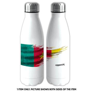 Cameroon Flag : Gift Cola Bottle Modern Country Expat