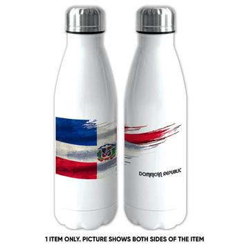 Dominican Republic Flag : Gift Cola Bottle Modern Country Expat