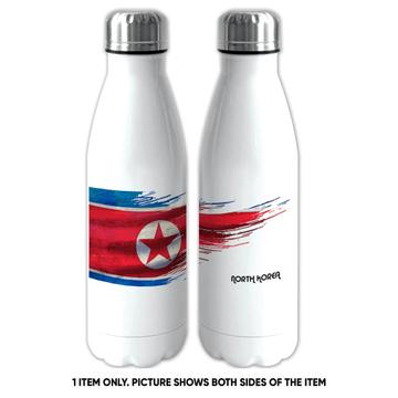 North Korea Flag : Gift Cola Bottle Modern Country Expat