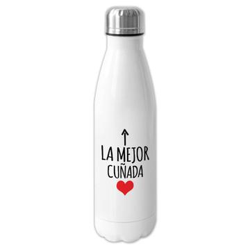 La Mejor Cunada : Gift Cola Bottle Sister-in-Law Love Family Spanish Espanol Christmas