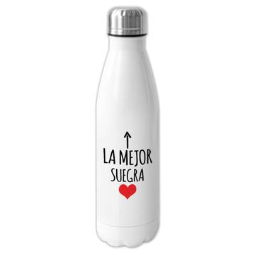 La Mejor Suegra : Gift Cola Bottle Mother-in-Law Love Family Spanish Espanol Christmas