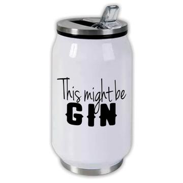 Drink Gin : Gift Can Bottle Tonic Water Cocktail Lovers Mum Mom Funny Booze Meme Ginuary