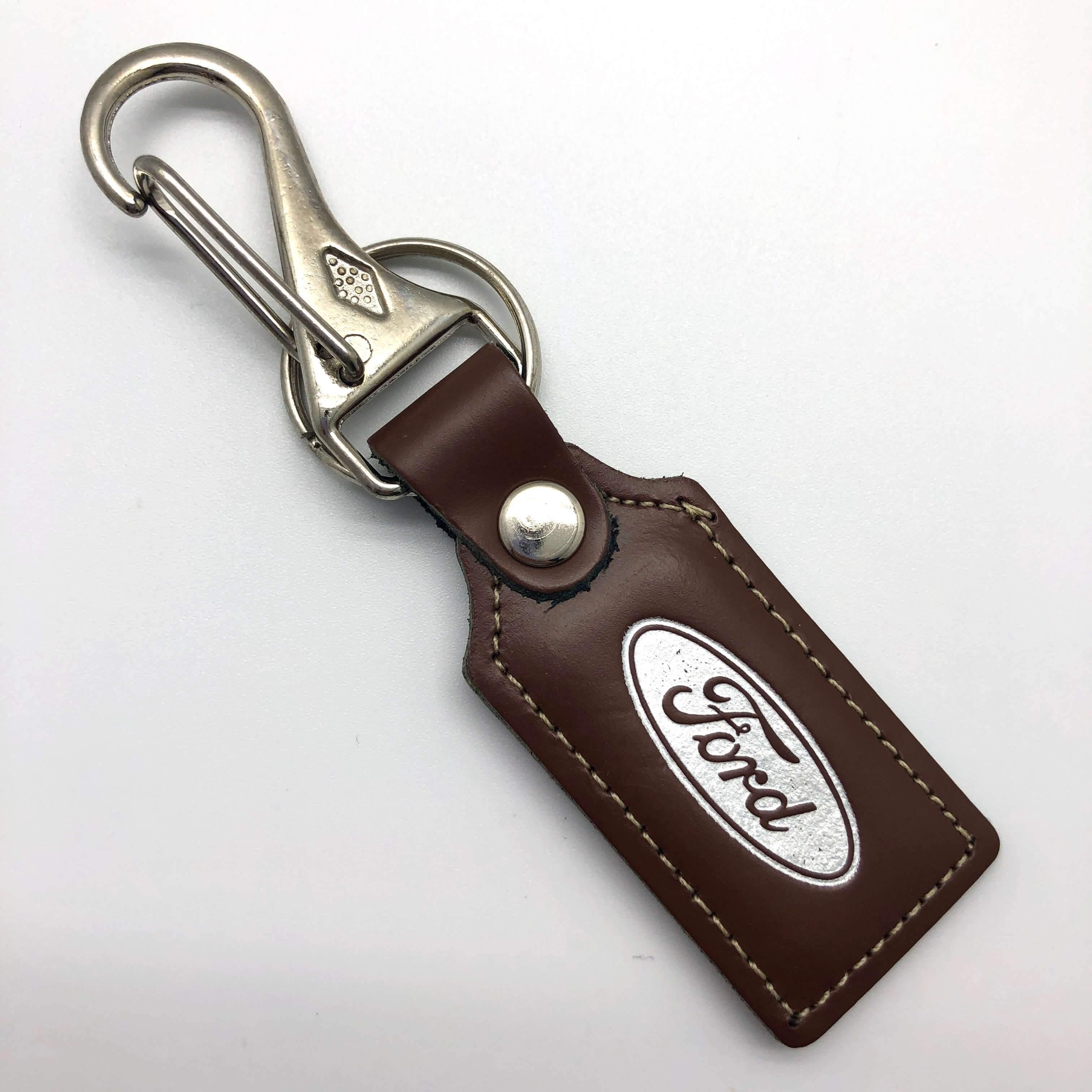 Ford Leather Key Ring
