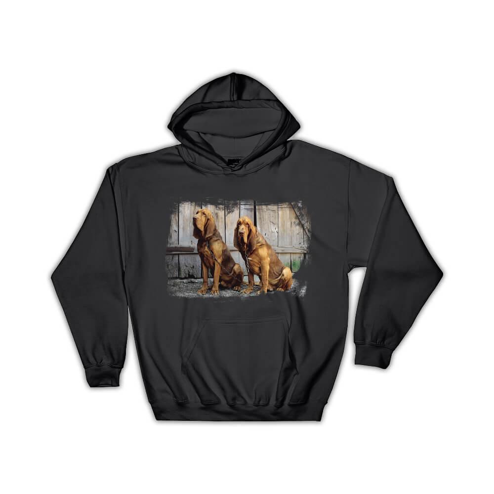 Dog Bloodhound : Gift Hoodie Pet Animal Puppy Canine Pets Dogs