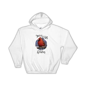 Cardinal Snow : Gift Hoodie Bird Grieving Lost Loved One Grief Healing Rememberance