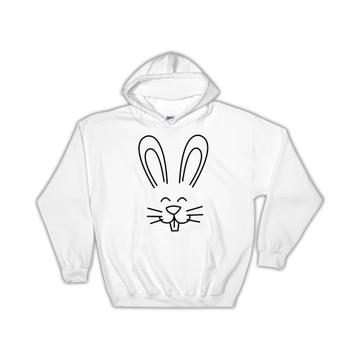 Cute Bunny : Gift Hoodie Funny Rabbit Cute Easter Easter Cartoon