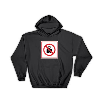 No Photos : Gift Hoodie Picture Funny Paparazzi Placard Sign Signage