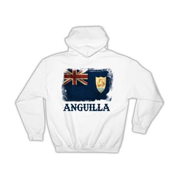 Anguilla Anguillan Flag : Gift Hoodie North America Country Souvenir Pride Patriotic Travel