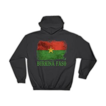 Burkina Faso Flag Burkinan : Gift Hoodie Africa African Country Souvenir Patriotic Pride Vintage