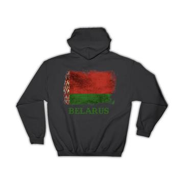Belarus Belarusian Flag : Gift Hoodie Europe European Country Souvenir Lukashenko Vintage