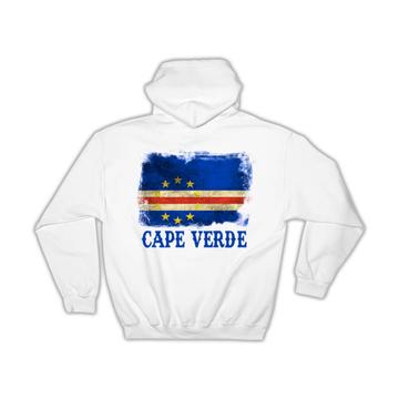 Cape Verde Flag Cabo : Gift Hoodie Verdean Country Souvenir Patriotic Vintage Africa