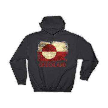 Greenland Greenlandic Flag : Gift Hoodie Biggest Island Country Souvenir Denmark Proud Nation