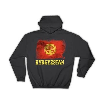 Kyrgyzstan Kyrgyz Flag : Gift Hoodie Asia Asian Proud Country Souvenir Patriotic Vintage Art