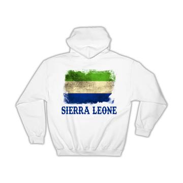 Sierra Leone Leonean Flag : Gift Hoodie Africa African Country Souvenir National Vintage Patriotic