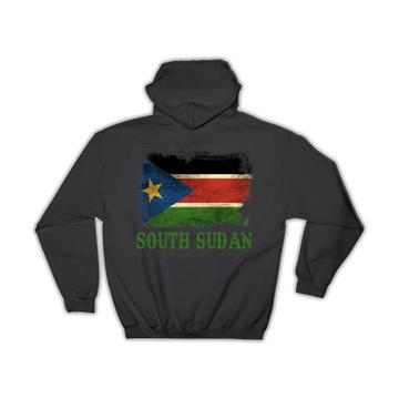 South Sudan Sudanese Flag : Gift Hoodie African Country National Souvenir Vintage Art Proud