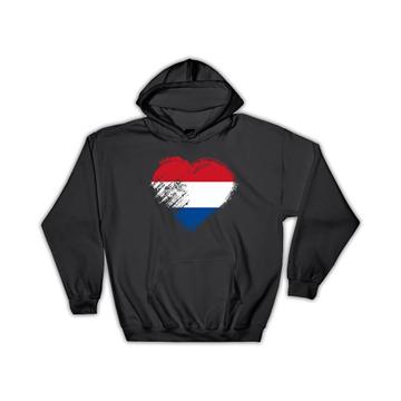 Dutch Heart : Gift Hoodie Netherlands Country Expat Flag Patriotic Flags National
