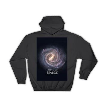 Galaxy Picture : Gift Hoodie Space Cosmos Scientist Fiction Day Alien Ufo Stars Planets