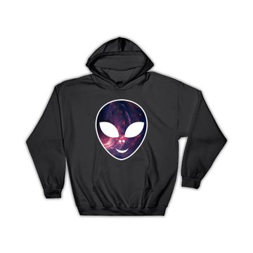 Alien Head : Gift Hoodie Extraterrestrial Ufo Area 51 Science Fiction Day Wall Poster Print