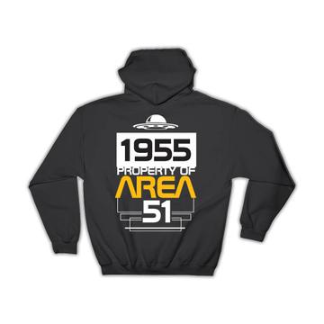 Area 51 : Gift Hoodie Science Fiction Day Aliens Office Wall Poster Art Colleague Coworker