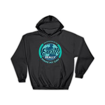 For Best Astronomer Astronomy Teacher : Gift Hoodie Earth Globe Physics Galaxy Space