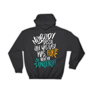 Portuguese English Quote : Gift Hoodie Funny For Brazilian Man Woman Brazil Best Friends
