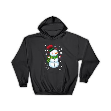 Baby Snowman : Gift Hoodie For Kid Son Daughter Christmas Greetings Cute Sweet Art Winter