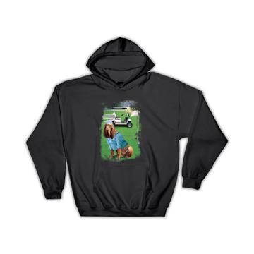 Bloodhound Golf : Gift Hoodie Dog Pet Sport Canine Pets Dogs