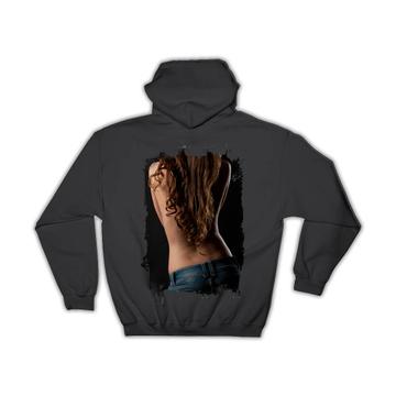 Sexy Woman Jeans : Gift Hoodie Erotica Erotic Pin Up Girl Hot