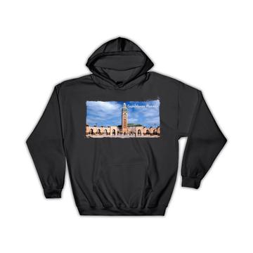 Casablanca Morocco : Gift Hoodie Travel Mosque Tourism Vacation City
