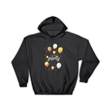 Balloons Lets Party : Gift Hoodie Birthday New Year
