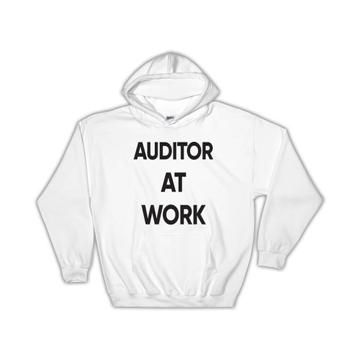 AUDITOR At Work : Gift Hoodie Job Profession Office Coworker Christmas