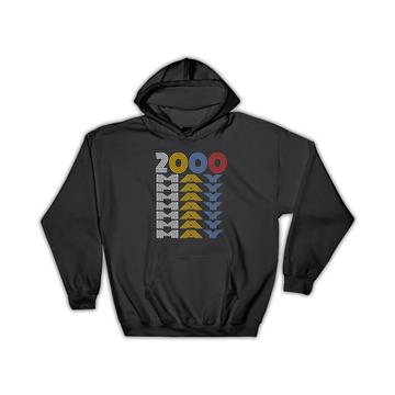 2000 May Colorful Retro Birthday : Gift Hoodie Age Month Year Born