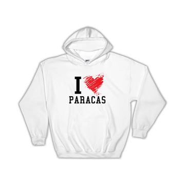 I Love Paracas : Gift Hoodie Peru Tropical Beach Travel Souvenir