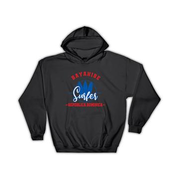 Bayahibe Surfer Dominican Republic  : Gift Hoodie Tropical Beach Travel Vacation Surfing