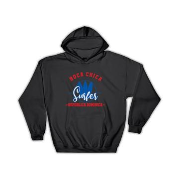 Boca Chica Surfer Dominican Republic  : Gift Hoodie Tropical Beach Travel Vacation Surfing