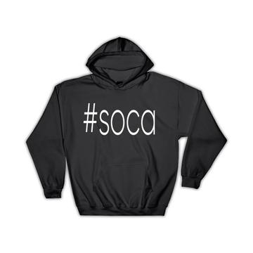 Hashtag Soca : Gift Hoodie Hash Tag Social Media