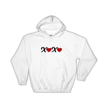 Xoxo Love Valentines : Gift Hoodie Hugs And Kisses