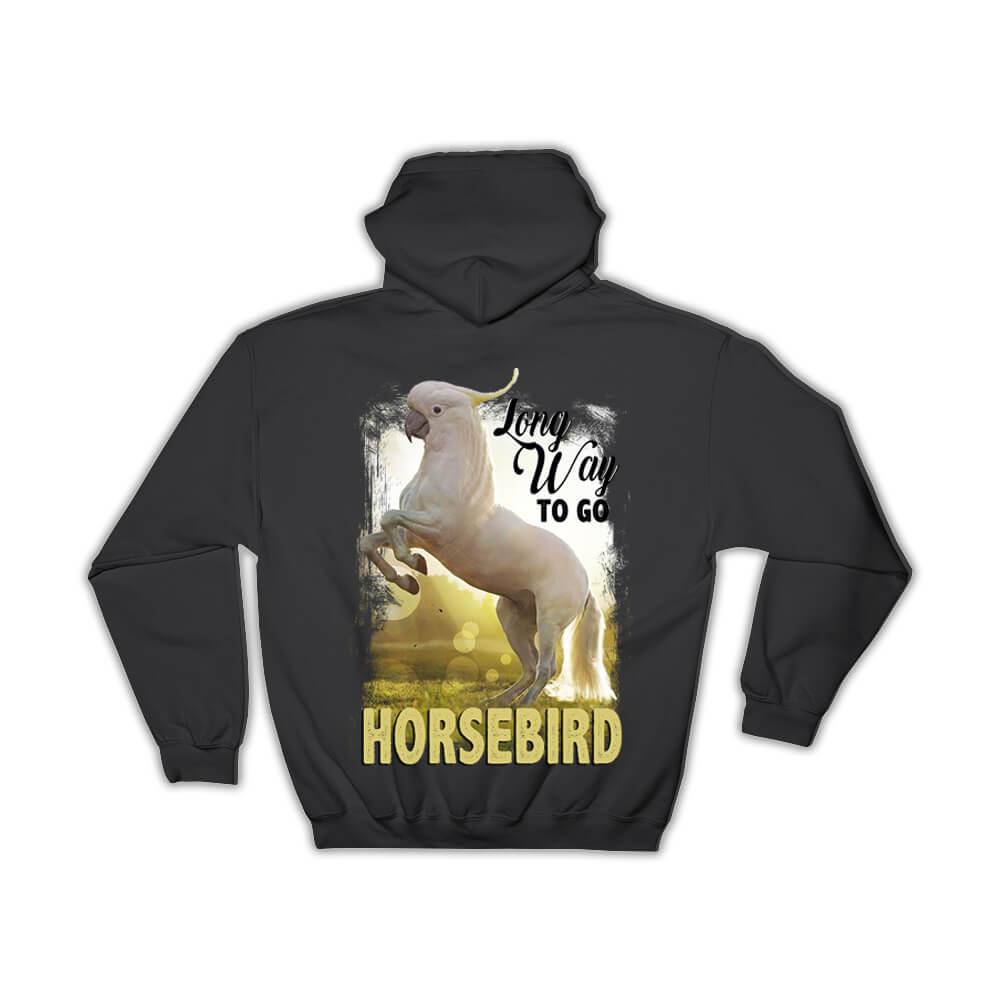Cockatoo Horse Nature : Gift Hoodie Wild Animals Wildlife Fauna Safari Species