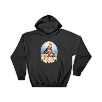 Our Lady of Altagracia Virgen de Altagracia : Gift Hoodie Catholic Saints Religious Saint Holy God