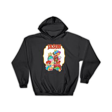 Clown Dogs Circus : Gift Hoodie Personalized Customized Name Child Birthday Decor Funny Art Jason