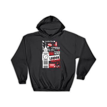 London England touristic Places : Gift Hoodie