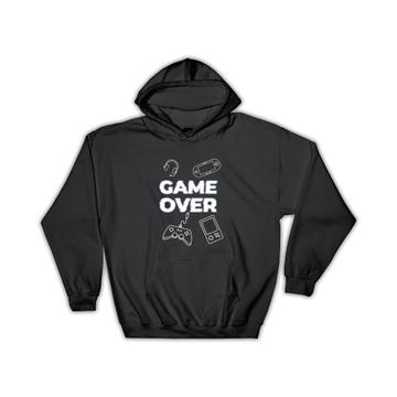 Gaming Game Over : Gift Hoodie Gamer Video Headset