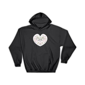Heart Love : Gift Hoodie Valentines
