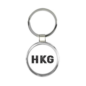 Hong Kong Check Lap Kok Airport HKG : Gift Keychain Airline Travel Pilot AIRPORT