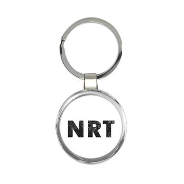 Japan Narita Airport Tokyo NRT : Gift Keychain Airline Travel Pilot AIRPORT