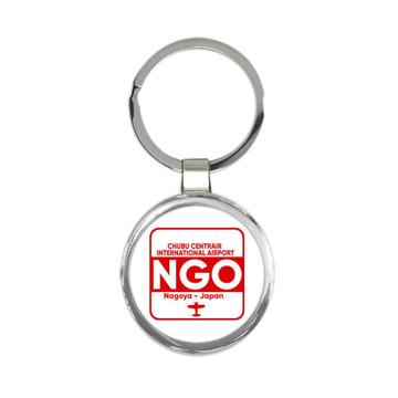 Japan Chubu Centrair Airport Nagoya NGO : Gift Keychain Travel Airline Pilot AIRPORT