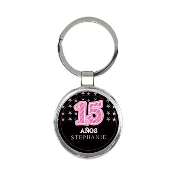 15 Anos : Gift Keychain Quince Anos Quinceanera Anera Debutante Spanish